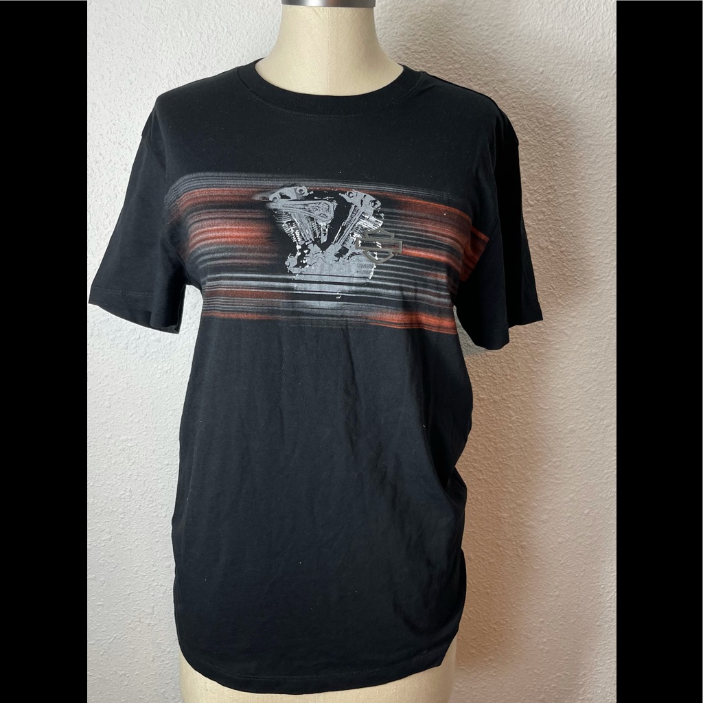 Harley-Davidson Men’s Black Slim Fit T-Shirt Size Small